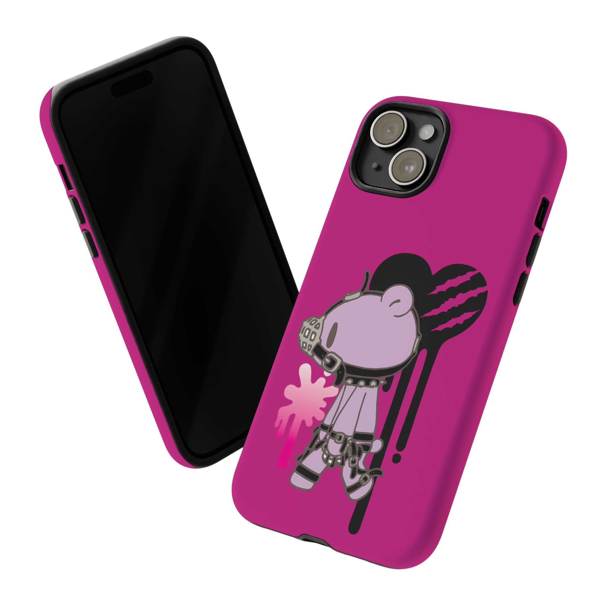 Gloomy Bear x DEDGRL6 "Jelly Heart" Tough Cases